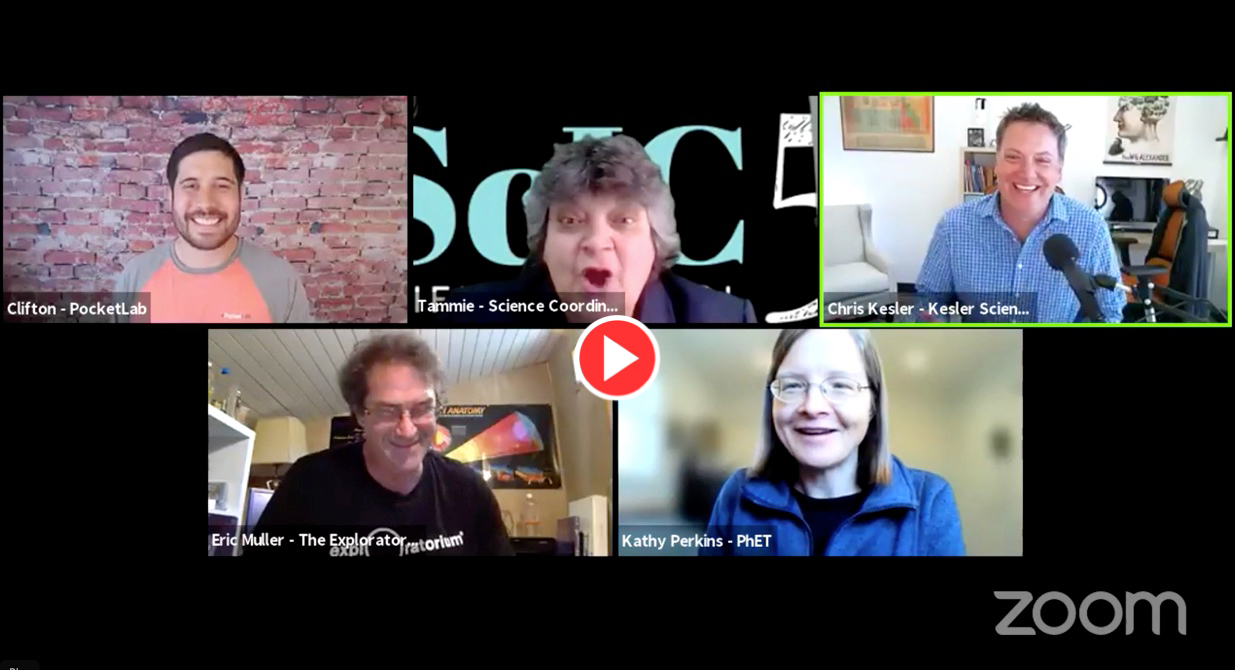 A Day of Virtual PD and Exploring Citizen Science: ScIC5 by PocketLab